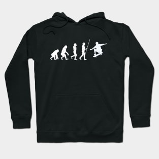 Skateboard Evolution Skate Fan Skateboarding Skater Life Hoodie